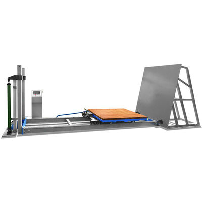 معدات اختبار ISTA للتعبئة والتغليف لضربات منحنية مع مقاومة قوية للضربات