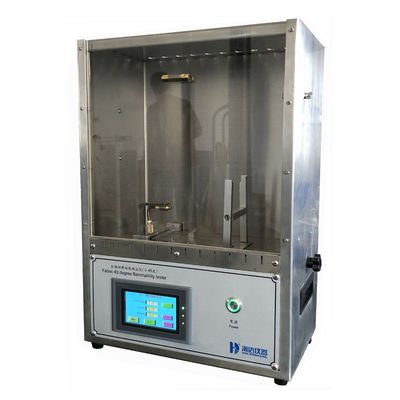 جهاز اختبار أداء مقاومة للنار للمنسوجات 45 درجة متوافق مع GB/T14644 و ASTM D1230