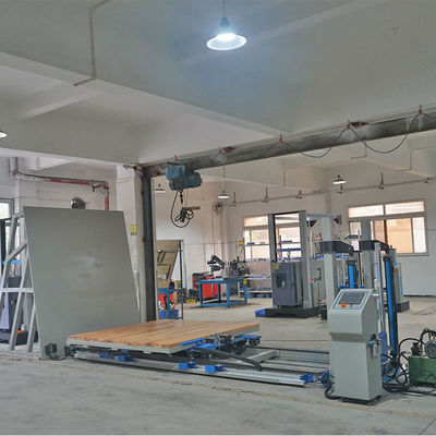 معدات اختبار ISTA للتعبئة والتغليف لضربات منحنية مع مقاومة قوية للضربات