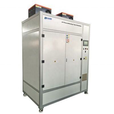 غرفة اختبار ما قبل التكييف بالأشعة فوق البنفسجية، معدات اختبار حساسية تلف الألواح الشمسية للأشعة فوق البنفسجية، آلة اختبار المعالجة المسبقة للأشعة فوق البنفسجية