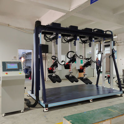 ثلاثة أريكة مقاعد وآلة اختبار متانة الظهر